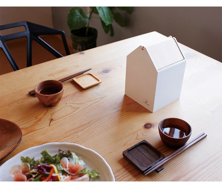 卓上ゴミ箱 ダストボックス 木製 日本製 ARROWS MINI アローズミニ おしゃれ かわいい 蓋 フタ ふた付き ごみ箱 ゴミ箱 角型 四角 木 ナチュラル 北欧 おしゃれ