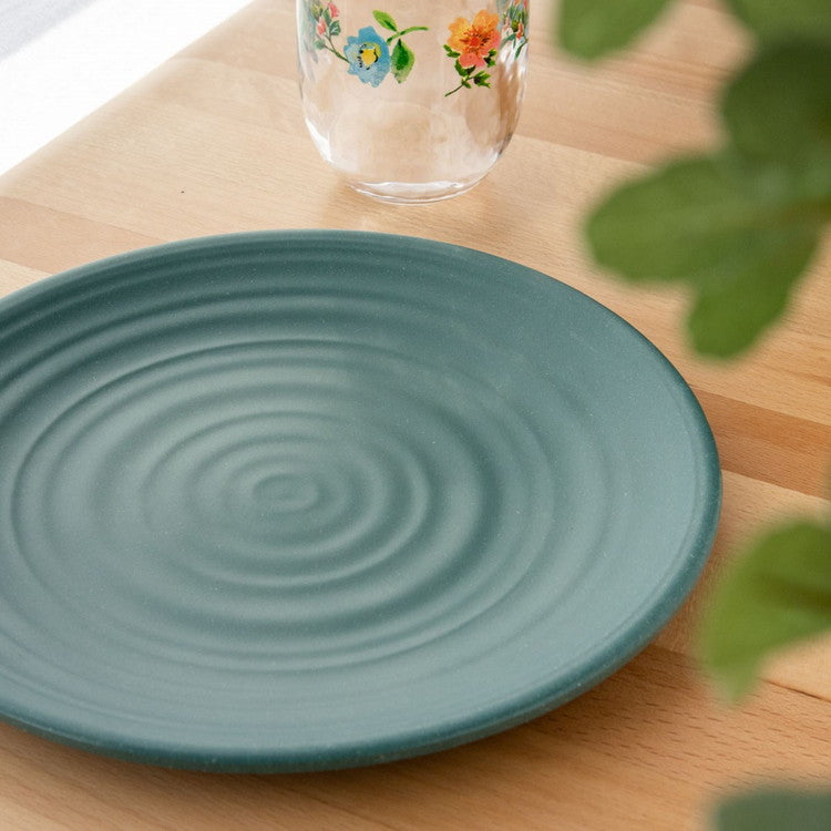 planta アーティザン ディナープレート 27cm ティール ターホン TarHong メラミン食器 27cm 割れにくい バンブー おしゃれ 食洗機対応 プレート お皿 エコ ワンプレート 大皿 電子レンジ不可(代引不可)