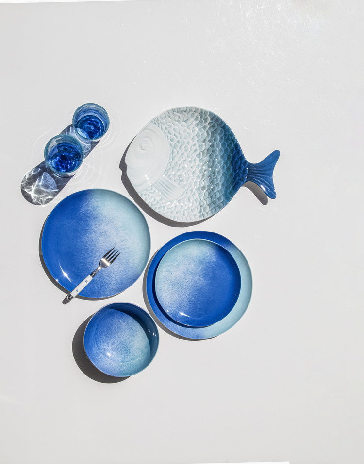 オセアニックオンブル ボウル 18cm ターホン TarHong メラミン食器 18cm 割れにくい おしゃれ 食洗機対応 ボウル お皿 深皿 可愛い 電子レンジ不可 食洗機対応(代引不可)