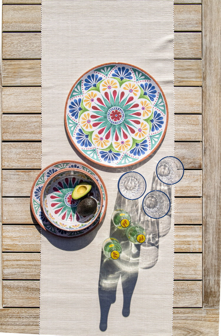 リオメダリオン サーバーボウル 31cm ターホン TarHong メラミン食器 31cm 割れにくい おしゃれ 食洗機対応 ボウル お皿 深皿 可愛い 電子レンジ不可 食洗機対応(代引不可)