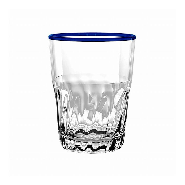 カンティーナ DOFグラス 440ml ブルー 樹脂製 ターホン TarHong コップ 440ml タンブラー 割れない プラスチック おしゃれ グラス 電子レンジ不可 食洗機対応(代引不可)