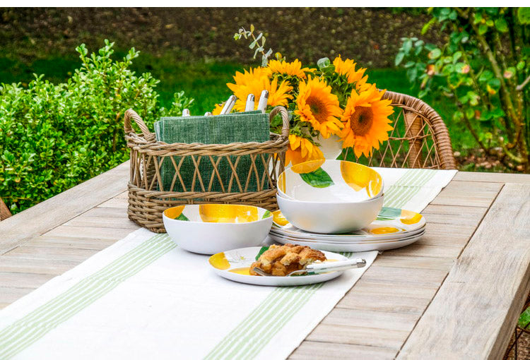 フレッシュレモン 11点セット メラミン食器 割れにくい おしゃれ 食洗機対応 ボウル お皿 可愛い 電子レンジ不可 食洗機対応 食器セット プレート(代引不可)