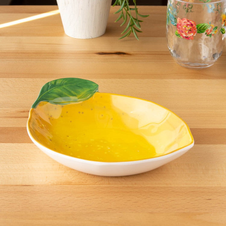 フレッシュレモン レモン型ボウル 20cm ターホン TarHong メラミン食器 20cm 割れにくい おしゃれ 食洗機対応 ボウル お皿 深皿 可愛い 電子レンジ不可 食洗機対応(代引不可)