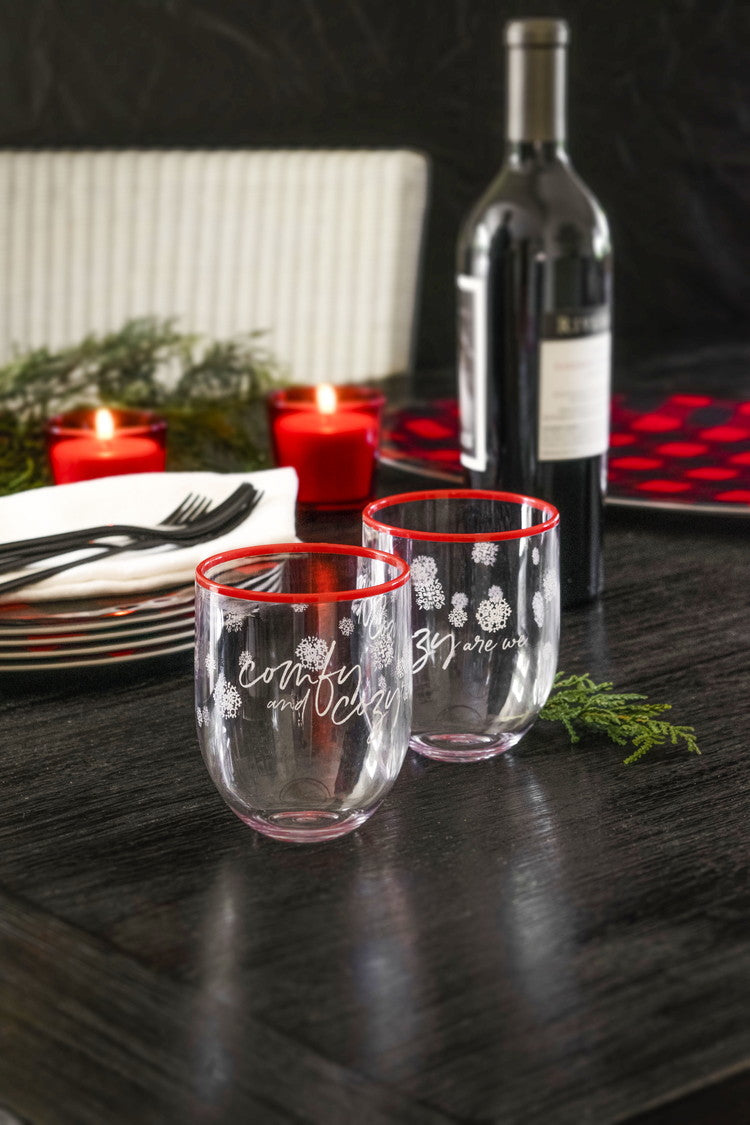 ホリデーコージー ステムレスグラス 440ml 樹脂製 ターホン TarHong コップ 440ml タンブラー 割れない プラスチック おしゃれ グラス 電子レンジ不可 食洗機対応(代引不可)