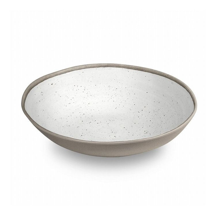 merge リトリートポタリー サーバーボウル 31cm ホワイト ターホン TarHong メラミン食器 31cm 割れにくい おしゃれ 食洗機対応 ボウル お皿 深皿 エコ 可愛い 電子レンジ不可 食洗機対応(代引不可)