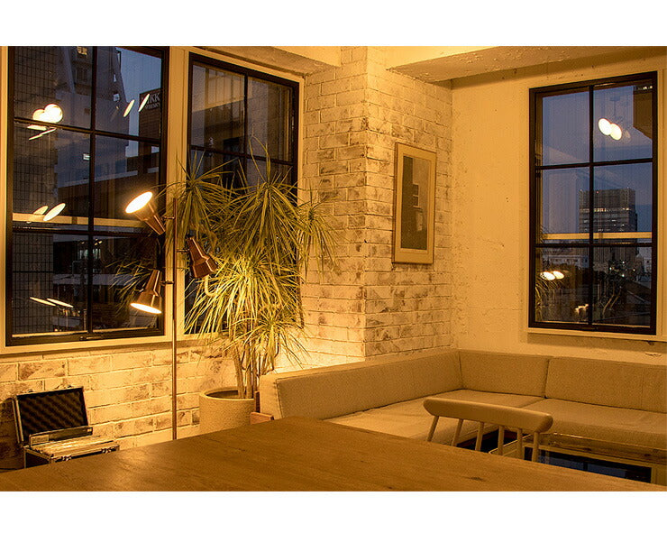 フロアライト おしゃれ ※LED別売り シーリング 間接照明 ダイニング 食卓 リビング ライト 照明器具 スタンドライト フロアスタンド 北欧 モダン シンプル インダストリアル アルマ ARMA FS3-03 (代引不可)