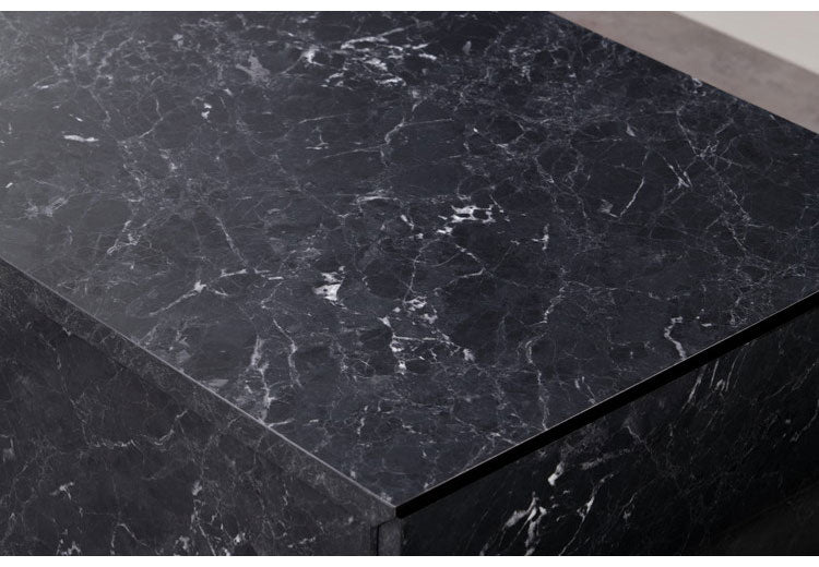 一生紀 センターテーブル 幅105 大理石調 STAN 大容量収納付き 引き出し2杯 ローテーブル マーブル調 ストーン柄 韓国インテリア 白 モノトーン モダン おしゃれ ISSEIKI(代引不可)