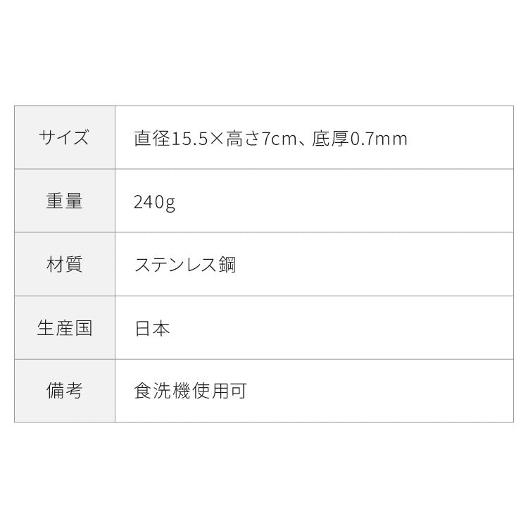 日本製 燕三条 追加用 蒸し器付き雪平鍋15cm専用 食洗機対応 お手入れ簡単 ステンレス 蒸し器 せいろ セイロ 竹 肉まん シュウマイ 蒸し野菜 蒸篭