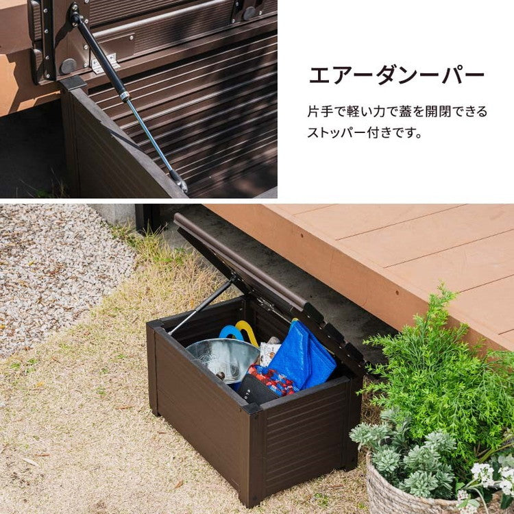 【5%OFF】屋外物置 アルミボックス 容量29L 幅60cm アルミ縁台ストッカー 収納庫 ベンチストッカー ベンチ収納 アルミ 収納箱 玄関 BOX 収納ボックス コンテナボックス ガーデン アウトドア用品 収納(代引不可)
