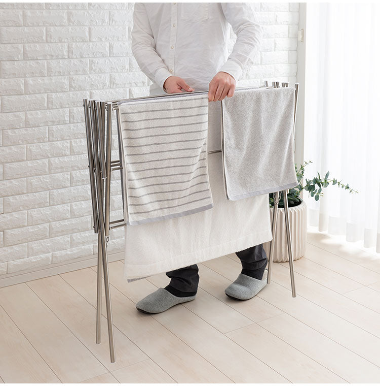 セキスイ ステンレス物干し台 幅83~52cm DS-150W 積水樹脂 物干し ものほし 干し台(代引不可)