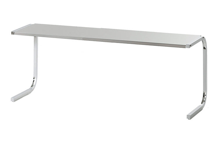 下村企販 日本製 燕三条 手前がすっきり伸長式ラック 幅53.5~92 伸縮 家電上ラック ステンレス 棚 ラック トースターラック コンロ奥ラック コンロラック キッチンラック 伸縮式 伸長式