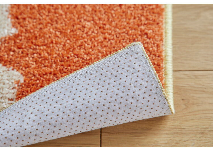 日本製 キッチンマット 45×180cm ウォッシャブル ドライクリーニング メディカルストップ 耐熱 F☆☆☆☆ おしゃれ 北欧 かわいい デザインライフ FRUITS FRUITS フルーツフルーツ(代引不可)