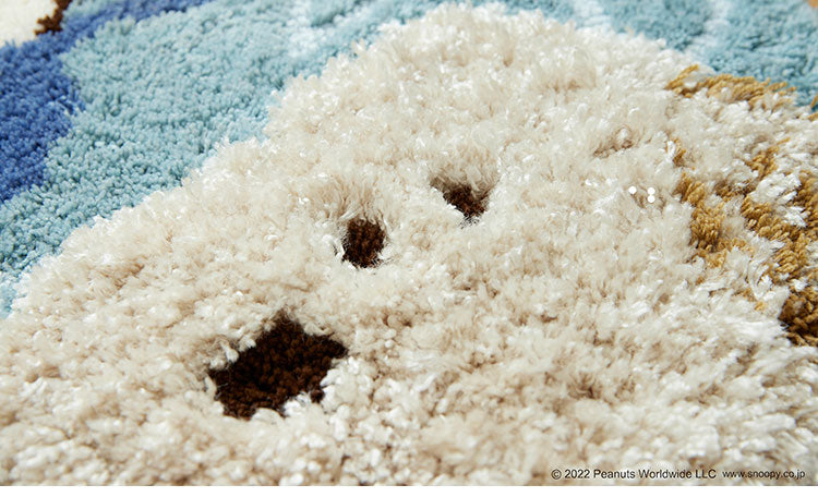 マット 日本製 45×70cm スヌーピー SNOOPY Andy and Olaf MAT アンディ&オラフ マット 玄関マット ラグマット 防ダニ 北欧 おしゃれ(代引不可)