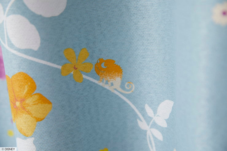 1級遮光カーテン 日本製 ディズニー ラプンツェル PRINCESS Tangled プリンセスタングルド 1枚入 Disneyzone ウォッシャブル 洗える 形状記憶加工 北欧 おしゃれ(代引不可)