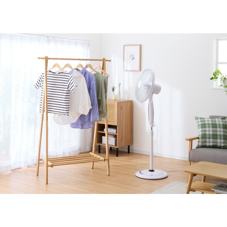 TEKNOS 40cmフロアー扇風機 ハイポジション フルリモコン 大型フロアー扇風機 大風量 ファン 40cm羽根 リビングファン 空気循環器 5枚羽根 ホワイト リモコン付き おしゃれ KI-F536R テクノス