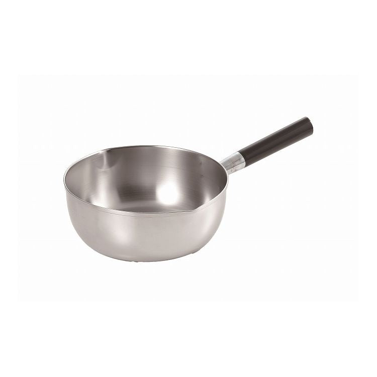 TAKEI竹井器物製作所 プロ仕様 三層鋼 雪平鍋(目盛付)YK-254 22cm(代引不可)