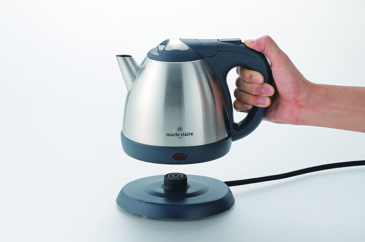 マリ・クレール ステンレス電気ケトル0.8L(代引不可)