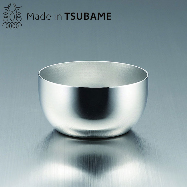 18-8ステンレスぐい呑み(銀メッキ)(代引不可)