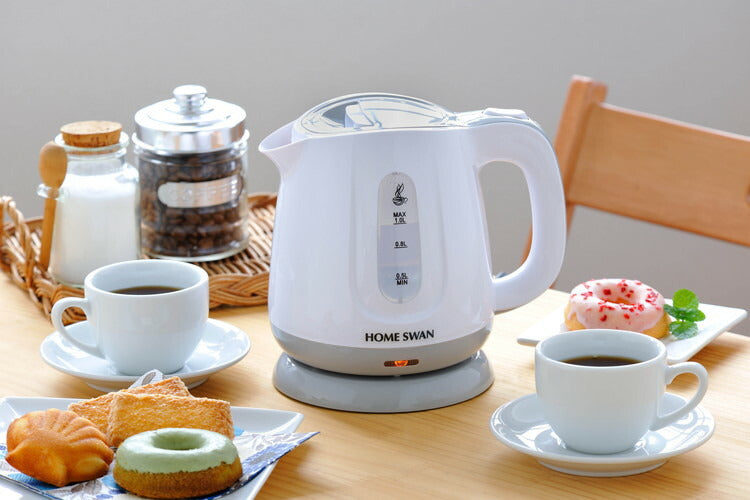 HOME SWAN 電気ケトル1.0L(代引不可)