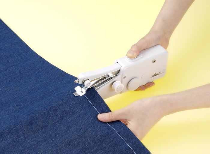 電動ハンドミシン アミーガー - ハンドミシン ミシン 裁縫 手芸 ステッチ 小型ミシン TV放送商品 母の日 入学 入園 お裁縫 DIY 手作り(代引不可)