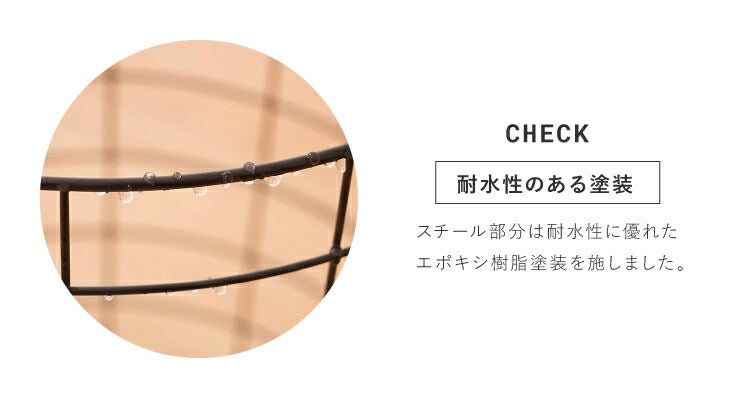 ワイヤーバスケット ランドリー 3段 キャスター付き 大容量 丸型 ホワイト ブラウン シルバー 取り外し可能 おしゃれ 北欧 洗濯かご ランドリーバスケット ランドリーラック ランドリーボックス バスケット 洗面所 脱衣かご 洗濯物