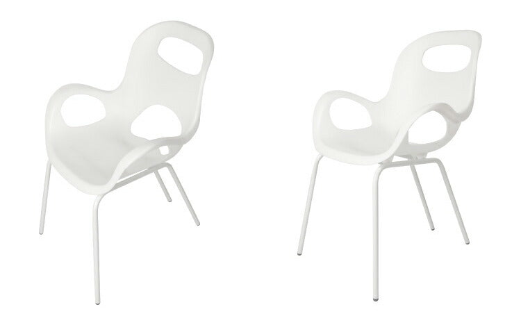 オーチェア ホワイト umbra アンブラ 椅子 いす チェア プラスチック 軽い 軽量 持ち運び スタッキング 重ねる 積み重ね(代引不可)