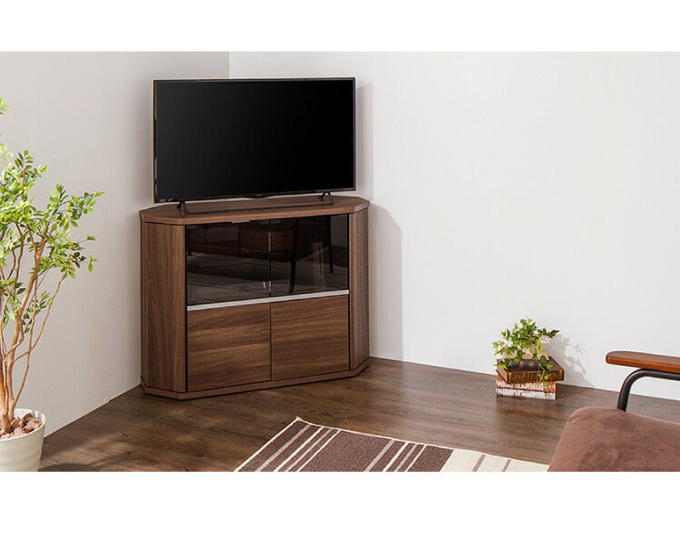 テレビ台 コーナー テレビラック ラック テレビ 角 幅100 RCA-7510AV-CR TV台 AVラック テレビボード キャスター コーナーボード(代引不可)