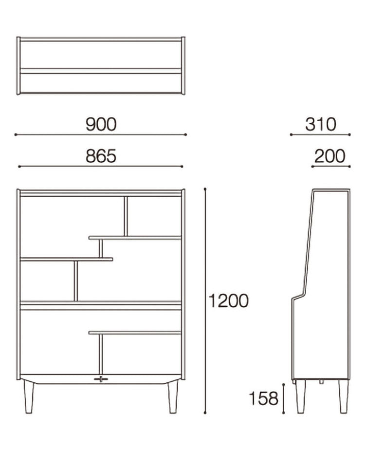 エッダ EDDA オープンシェルフ 北欧ビンテージスタイル シンプルデザイン オイルフィニッシュでナチュラル&ハンドメイド ハイクオリティロープライス シェルフ 90cm×31cm(代引不可)