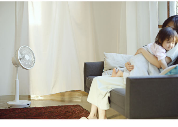 扇風機 サーキュレーター 省エネ DC 3D首振り シロカ siroca 強風 風量8段階 部屋干し 羽根約23cm 寝室 衣類乾燥 組立不要 暑さ対策 オンオフタイマー リビング 静か 一人暮らし SF-C213