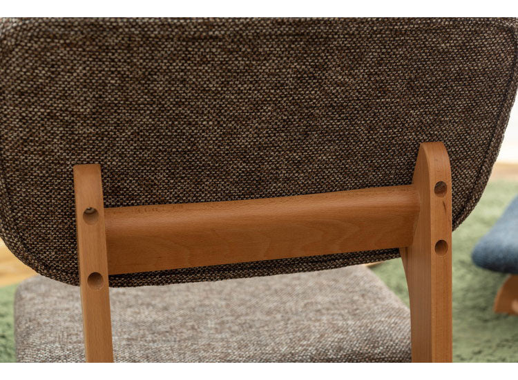 フロアチェア 座椅子 天然木 木製 和風 和室 ローチェア こたつ チェア イス 椅子 おしゃれ シンプル ロースタイル 和風 和室 アームレス 肘なし 背もたれ センターテーブル リビング 一人暮らし(代引不可)