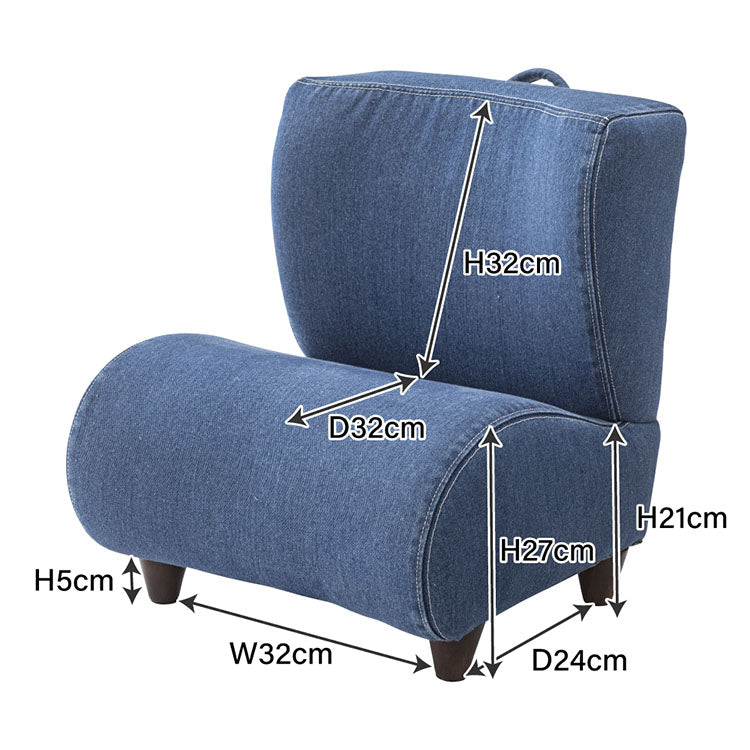 座椅子 ソファ ソファー チェア 椅子 イス フロアチェア ローソファ 1人掛け 一人用 一人暮らし 北欧 コンパクト かわいい 姿勢 ダイエット 腰サポート 腰痛対策 猫背対策 スマホ猫背(代引不可)