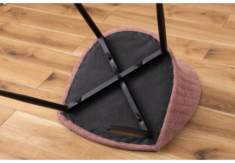 リリム チェア チェア ダイニングチェア 椅子 イス いす チェアー おしゃれ 北欧 貝殻 かわいい シンプル スチール 布地 ファブリック ピンク ブルー デスク リビング インテリア おしゃれ(代引不可)