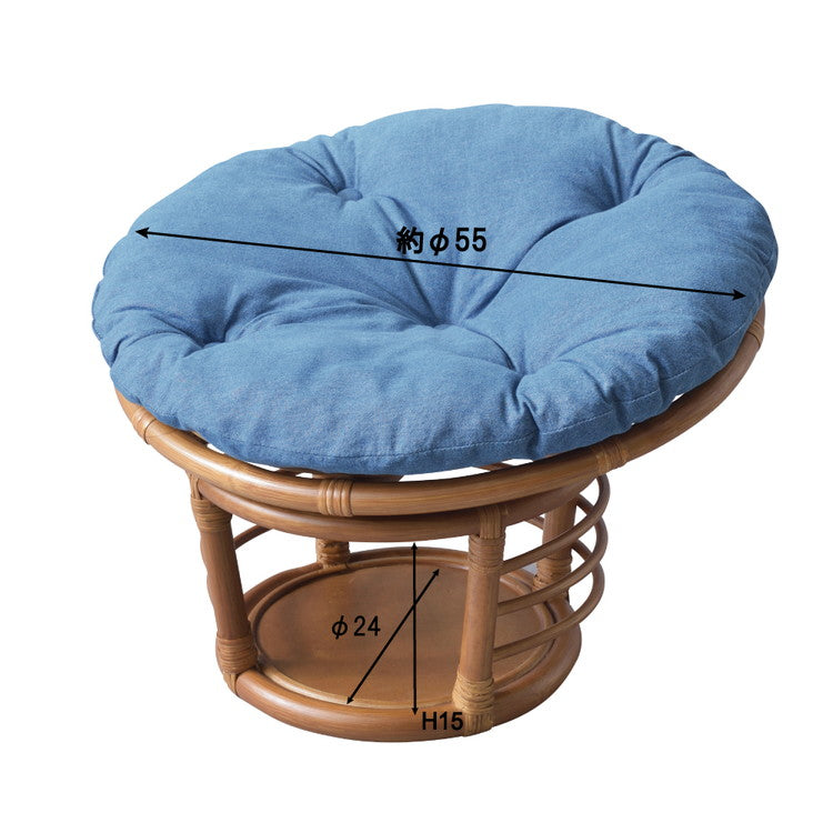 スツール ペットスツール 椅子 チェア ペット イヌ ネコ 犬 猫 クッション ラタン 収納 ゆったり おしゃれ リビング アニマル(代引不可)