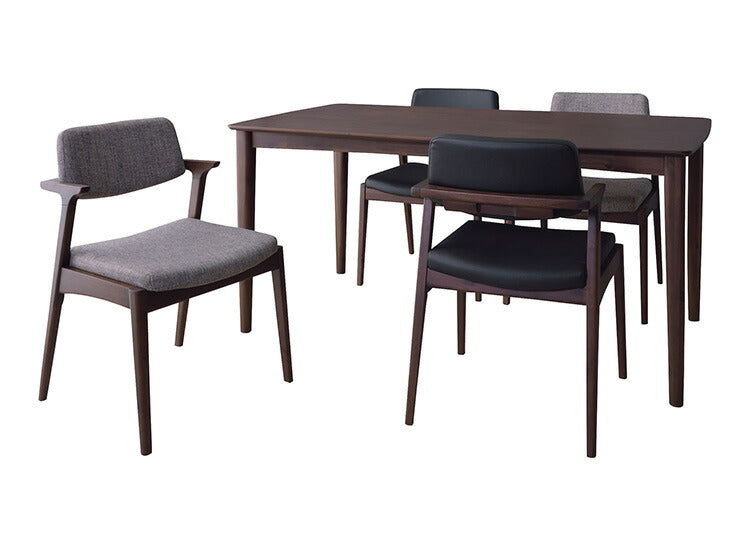 トニー ダイニングチェア パーソナルチェア 約幅52cm グレー 木製 合皮 完成品 リビング 在宅ワーク 店舗 インテリア家具 北欧(代引不可)