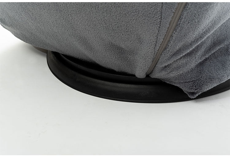 座椅子 リクライニングチェア 回転式 完成品 フロアチェア 折りたたみチェア 背もたれ 1人掛け 一人暮らし リビングチェア 肘掛け 安定感 アームレスト(代引不可)