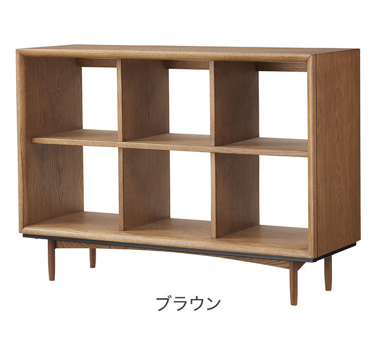 オープンシェルフ 約幅100×奥行34×高さ72cm ブラウン 木製 スチール 組立品 リビング ダイニング ベッドルーム 寝室 インテリア おしゃれ(代引不可)