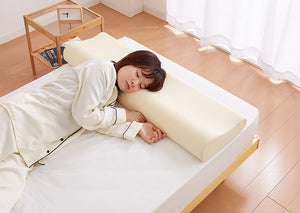 まくら 高反発 ロングピロー 幅100cm 洗えるカバー ウレタン 190N パイル生地 硬め 寝返り 安眠 睡眠 快眠 ロング枕 枕