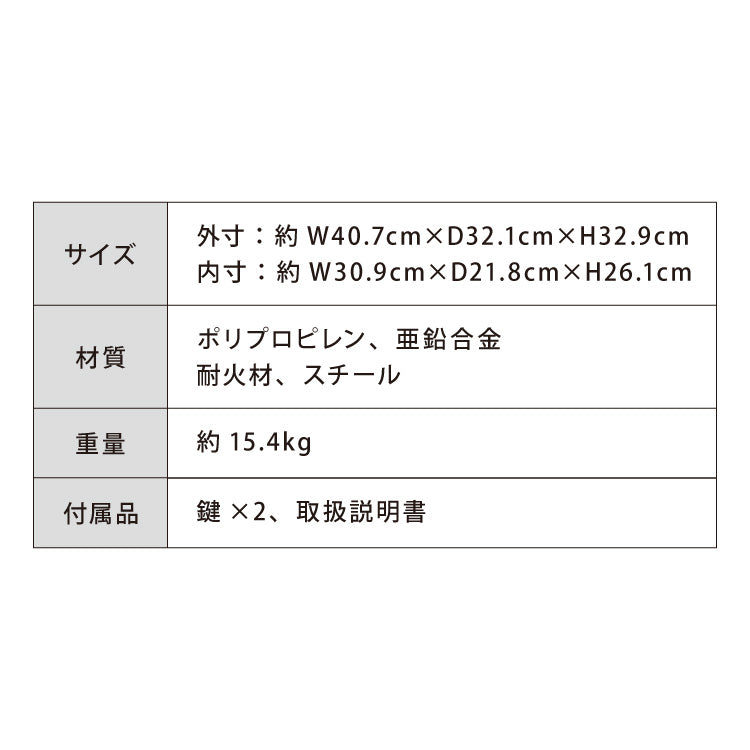 金庫 耐火 防水 家庭用 耐火金庫 手提げ 16.8L A4サイズ パスポート 防災 防災対策 おしゃれ 手提金庫 家庭用金庫 家庭用耐火金庫 耐水 頑丈 ポータブル 持ち運び 鍵 キーロック式