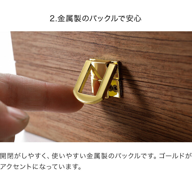 時計収納ケース 3本 木製 時計 収納ケース ブラウン クッション付き おしゃれ インテリア 時計ケース ケース 腕時計 コレクション ウォッチケース アクセサリーケース ボックス