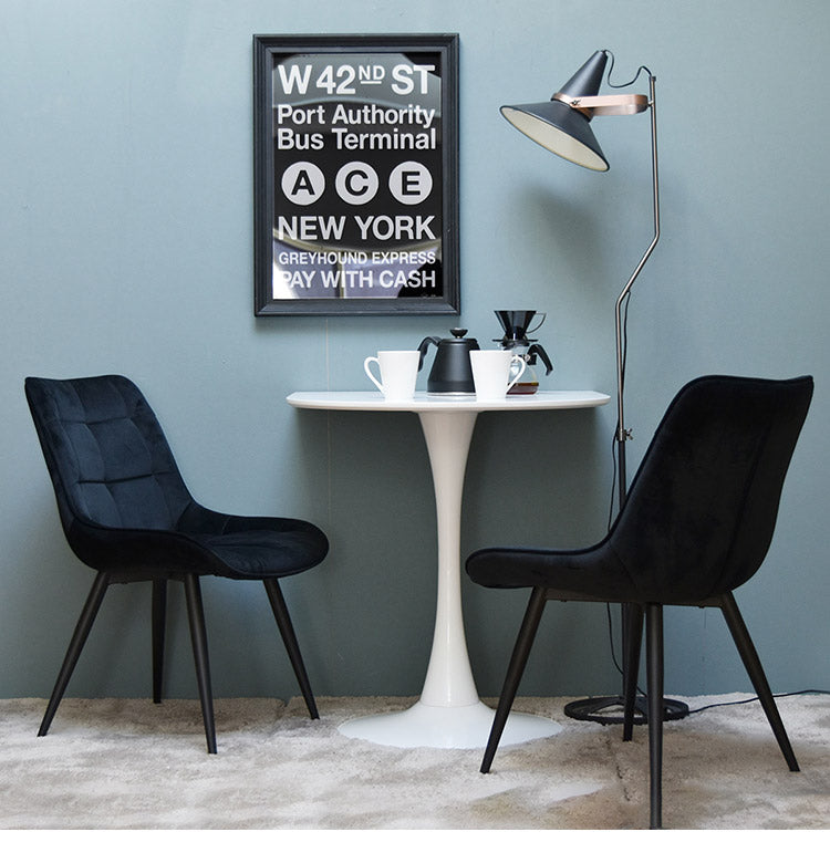 ハーフラウンドテーブル 60cm【ホワイト】 W600×D600×H730mm 半円テーブル チューリップコーヒーテーブル カフェテーブル ラウンドテーブル カマボコ型テーブル カフェ ダイニングテーブル(代引不可)