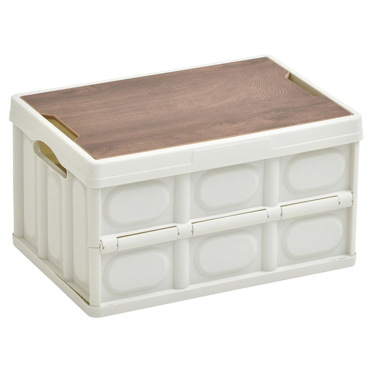 Asoby 天板付き 収納 折りたたみ ボックス 50L ケース キャンプ アウトドア レジャー コンテナボックス ストレージ 折り畳み キャンプ アウトドア 衣装ケース(代引不可)