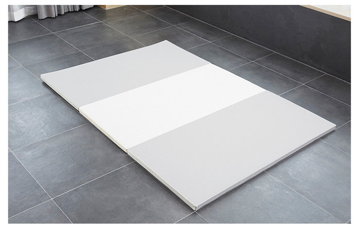 プレイマット ベビーサークル用 140×213×4cm 3段 ノンホルム 防炎 防音 厚手 折りたたみ 防水 すべり止め キッズ caraz 洗える(代引不可)