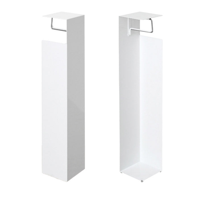 日本製 トイレットペーパーホルダー 自立式 スリム スタンド式 トイレットペーパースタンド トイレラック 芯なし対応 保管 ストッカー コンパクト 省スペース トイレ収納(代引不可)