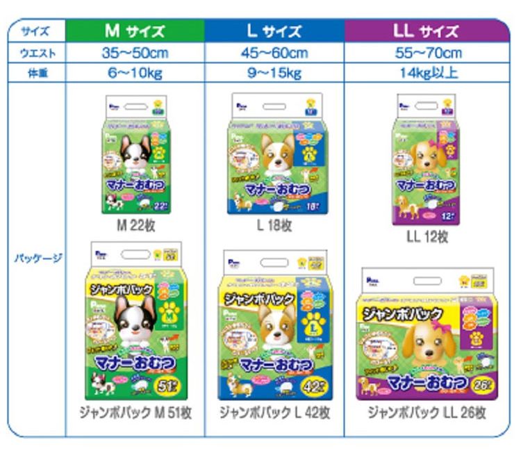 第一衛材 マナーおむつ のび~るテープ付 ジャンボパック Lサイズ 42枚 PMO-727 犬 いぬ おむつ 介護 ペット介護 ペット トイレ