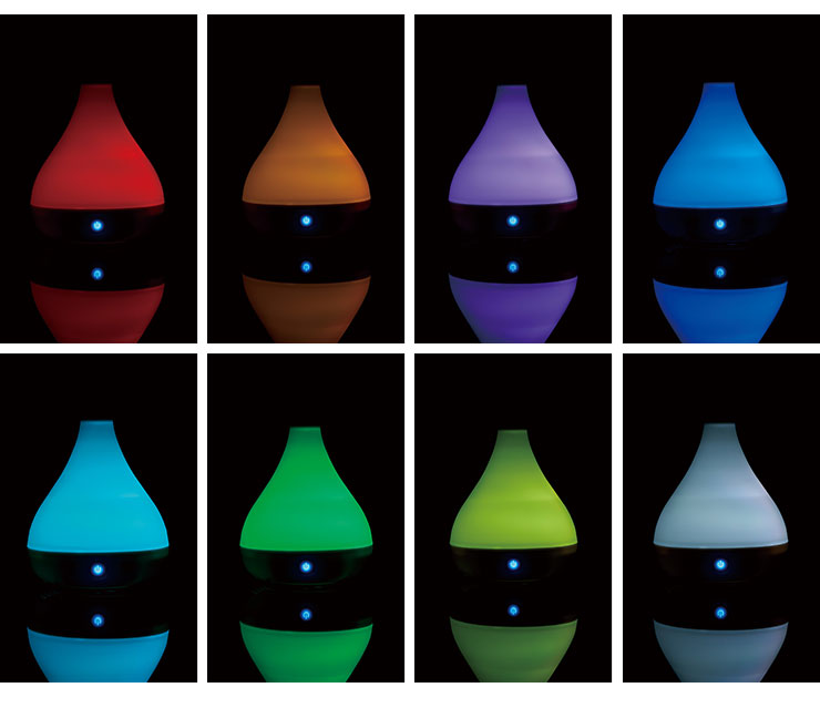 PIERIA 加湿器 アロマ超音波式パーソナル加湿器 TWK-1061-WH ホワイト アロマ 加湿器 超音波式