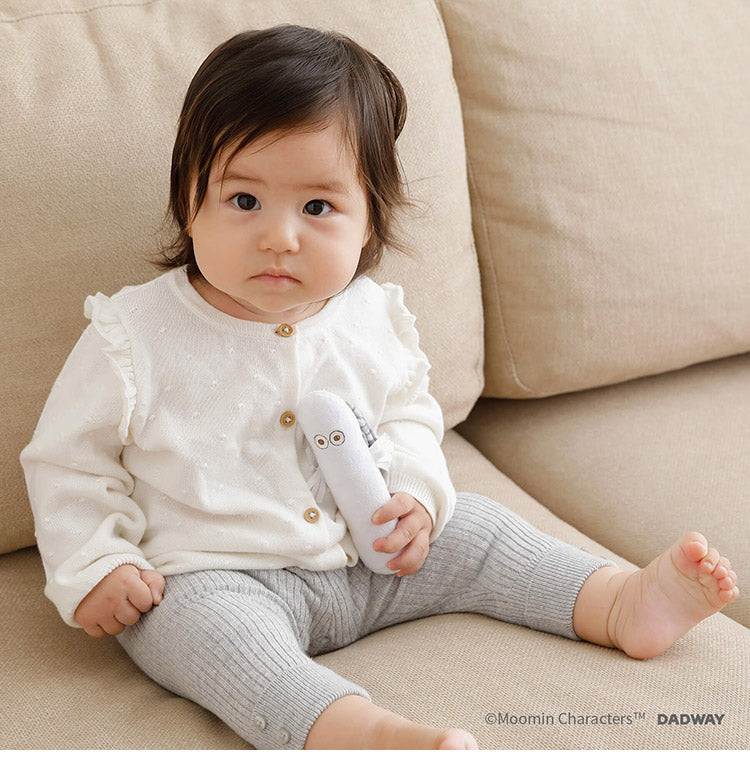 MOOMIN BABY ギフトセット M ニョロニョロ ムーミン ムーミンベビー スタイ ブルマ ガーゼハンカチ にぎにぎスティック 4点セット 出産祝い ギフト プレゼント ベビー用品 赤ちゃん かわいい