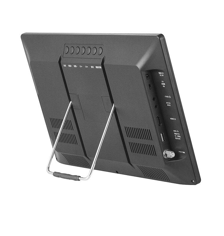 アーウィン 14インチフルセグ TV テレビ APT-140M ミラーリング機能 録画機能 3電源 アウトドア フルセグ ワンセグ 切替 スタンド置き 吊り下げ 車載 アウトドア