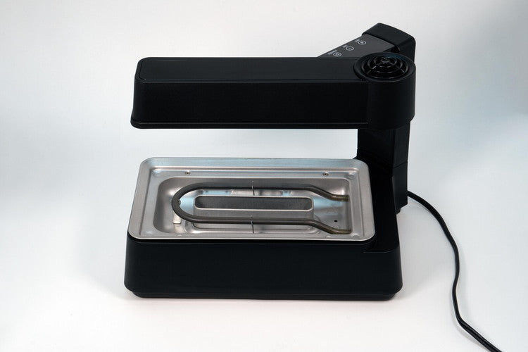 デジタルディスプレイコンパクト無煙調理器 HTG-377 ホットプレート プレート 無煙調理器 タイマー付き 油カット ヘルシー調理 シーズヒーター 加熱調理 卓上 テフロン 焼き肉