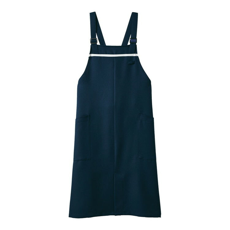 エプロン 男女兼用5-889 ネイビー/グレーMONTBLANC4560315673352(代引不可)