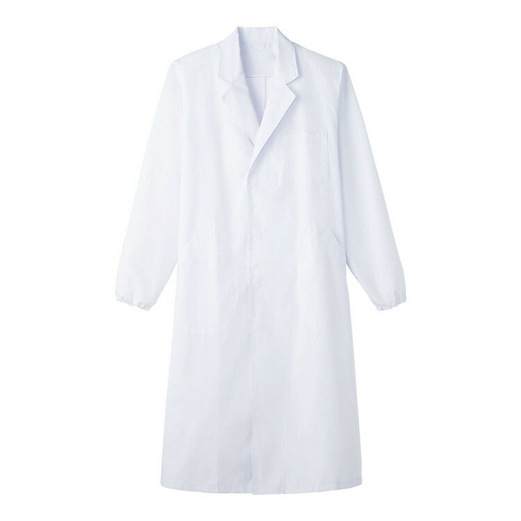 男性用検査衣 MR2104L (ホワイト)株式会社サーヴォ4582439068319(代引不可)